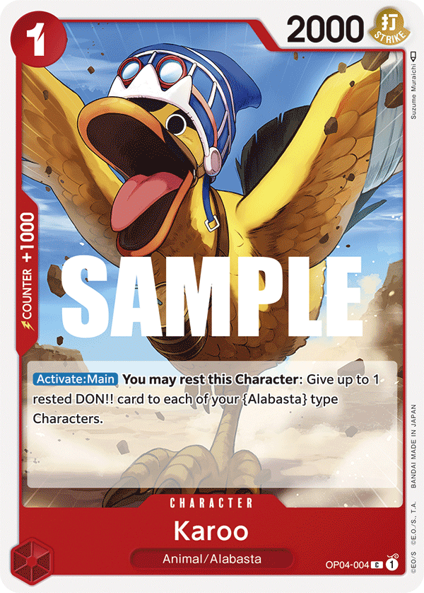 Karoo - OP04-004 - KINGDOMS OF INTRIGUE