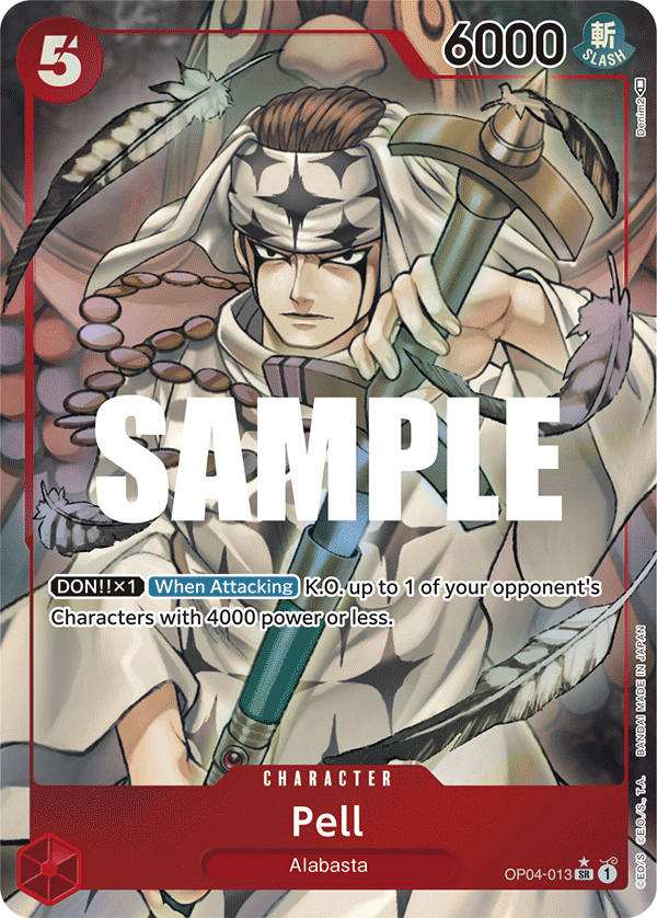 Pell (Alternate Art) - OP04-013 - KINGDOMS OF INTRIGUE