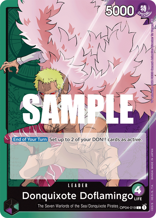 Donquixote Doflamingo - OP04-019 - KINGDOMS OF INTRIGUE