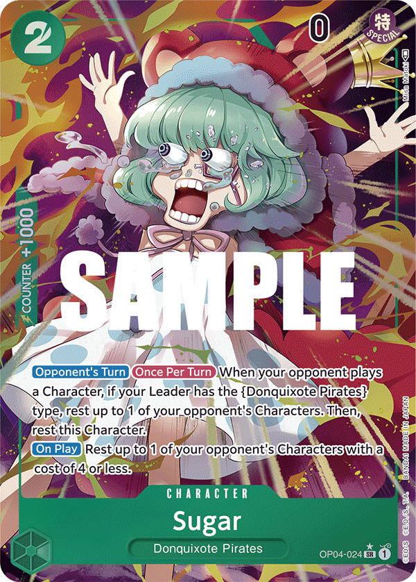 Sugar (Alternate Art) - OP04-024 - KINGDOMS OF INTRIGUE