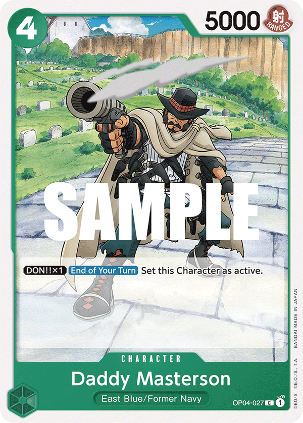 Daddy Masterson - OP04-027 - KINGDOMS OF INTRIGUE