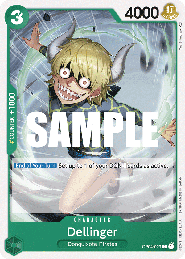 Dellinger - OP04-029 - KINGDOMS OF INTRIGUE