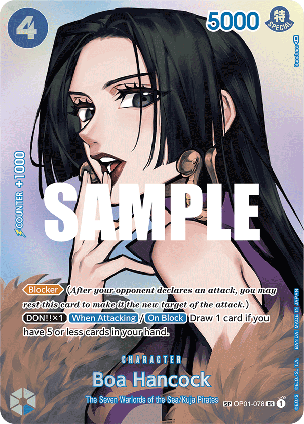 Boa Hancock (SP) - OP01-078 - KINGDOMS OF INTRIGUE