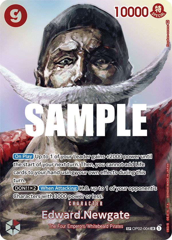 Edward.Newgate (SP) - OP02-004 - KINGDOMS OF INTRIGUE