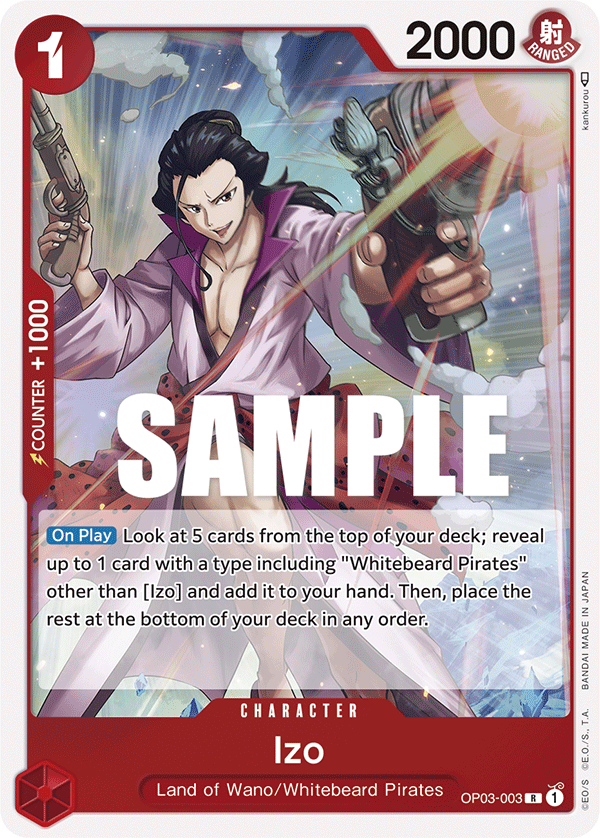 Izo - OP03-003 - PILLARS OF STRENGTH