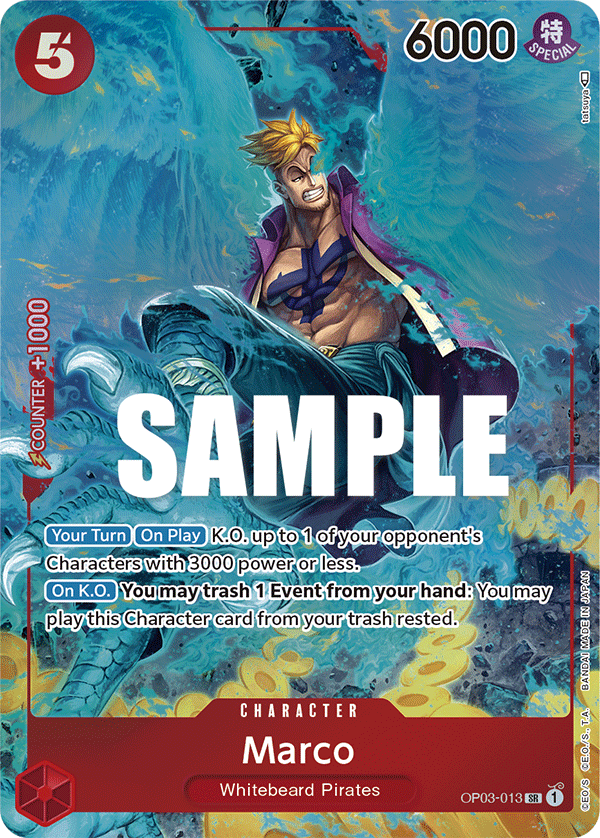 Marco (Alternate Art) - OP03-013 - PILLARS OF STRENGTH