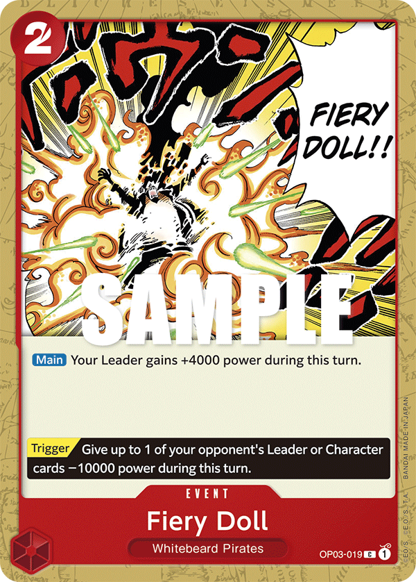 Fiery Doll - OP03-019 - PILLARS OF STRENGTH