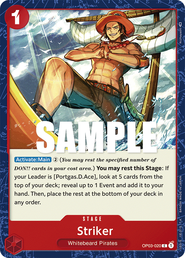 Striker - OP03-020 - PILLARS OF STRENGTH