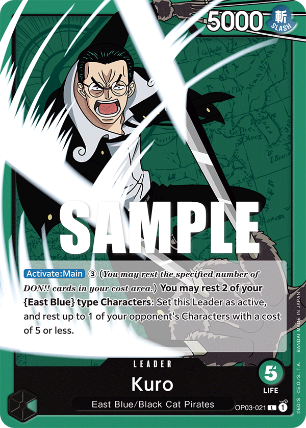 Kuro - OP03-021 - PILLARS OF STRENGTH