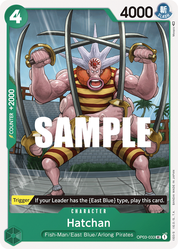 Hatchan - OP03-033 - PILLARS OF STRENGTH