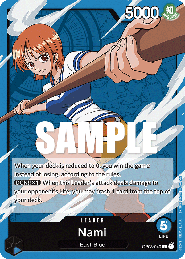 Nami - OP03-040 - PILLARS OF STRENGTH