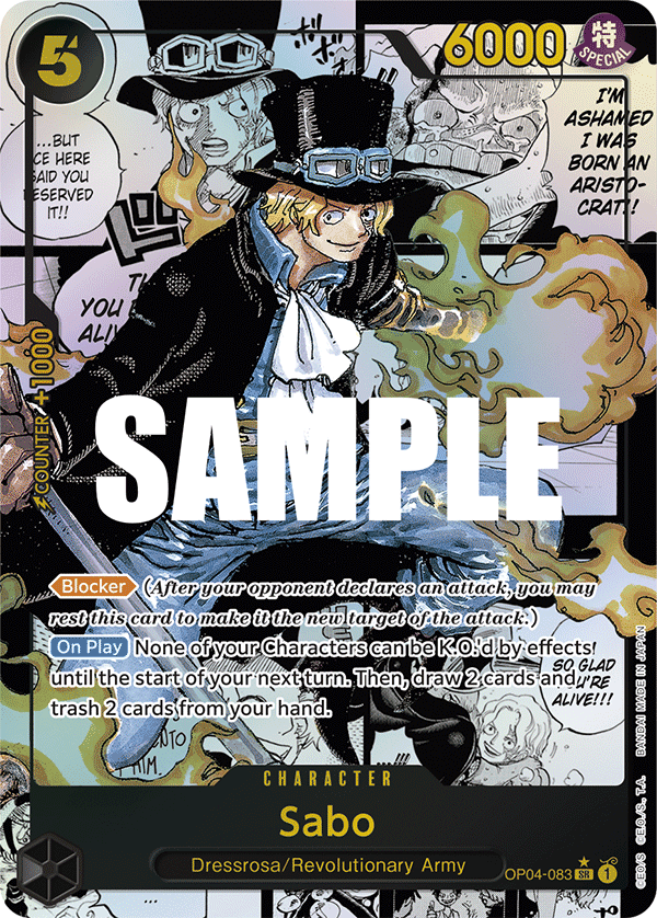 Sabo (Manga) - OP04-083 - KINGDOMS OF INTRIGUE