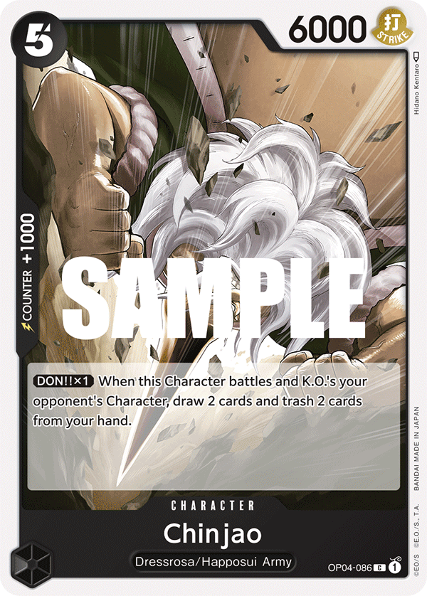 Chinjao - OP04-086 - KINGDOMS OF INTRIGUE