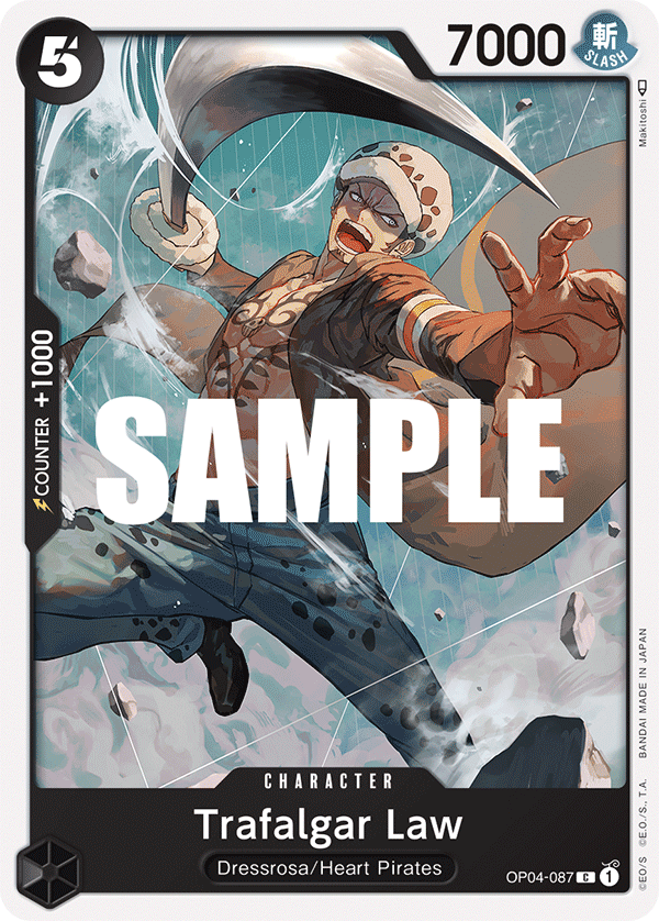 Trafalgar Law - OP04-087 - KINGDOMS OF INTRIGUE
