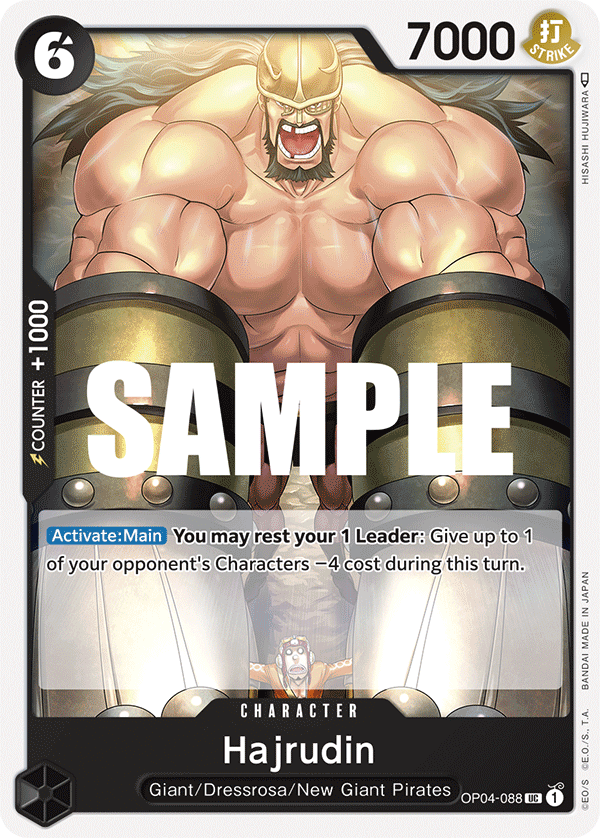 Hajrudin - OP04-088 - KINGDOMS OF INTRIGUE