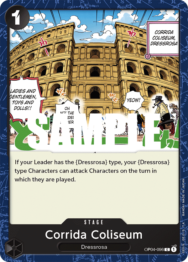 Corrida Coliseum - OP04-096 - KINGDOMS OF INTRIGUE