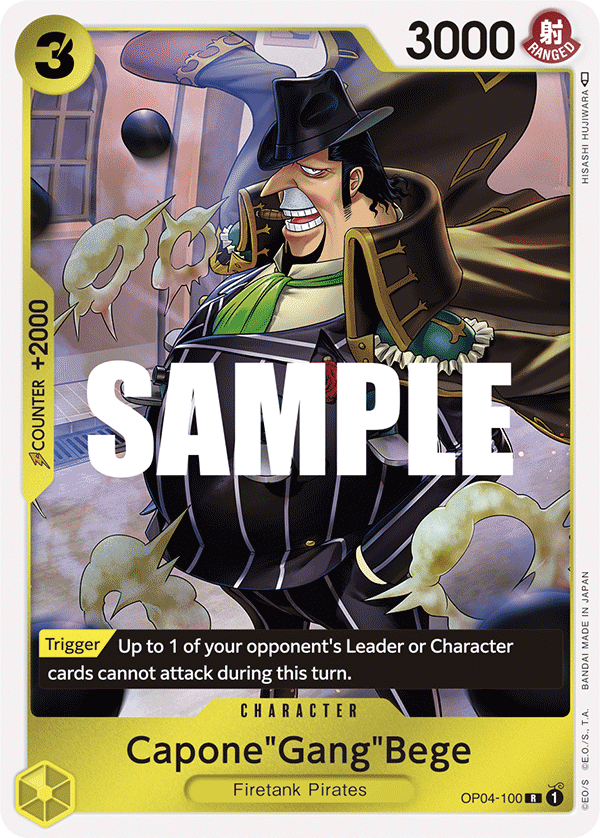Capone"Gang"Bege - OP04-100 - KINGDOMS OF INTRIGUE