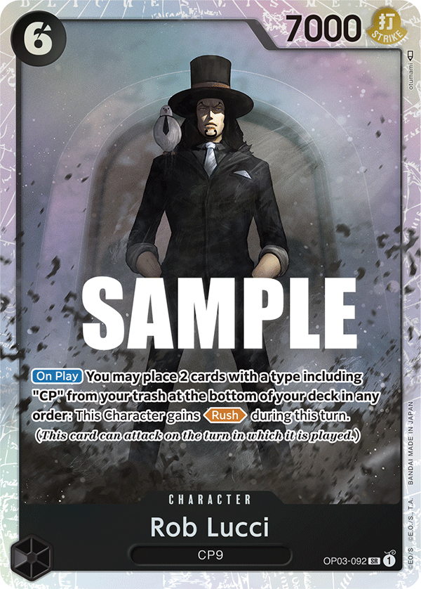 Rob Lucci - OP03-092 - PILLARS OF STRENGTH