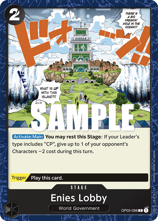 Enies Lobby - OP03-098 - PILLARS OF STRENGTH