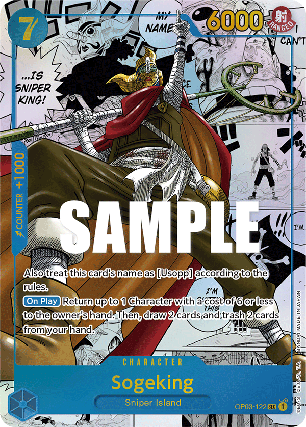 Sogeking (Manga) - OP03-122 - PILLARS OF STRENGTH