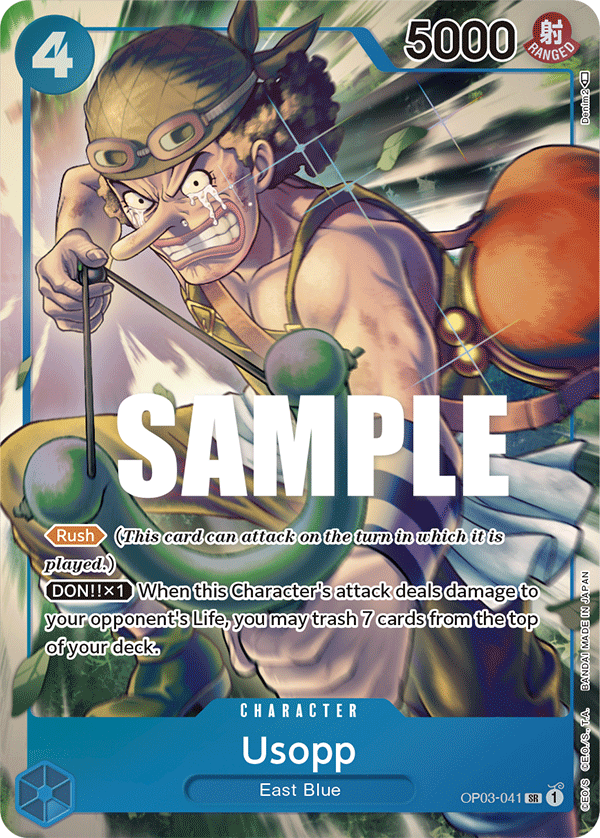 Usopp (Alternate Art) - OP03-041 - PILLARS OF STRENGTH
