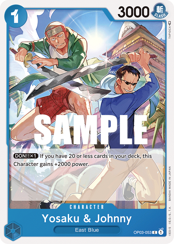 Yosaku & Johnny - OP03-053 - PILLARS OF STRENGTH