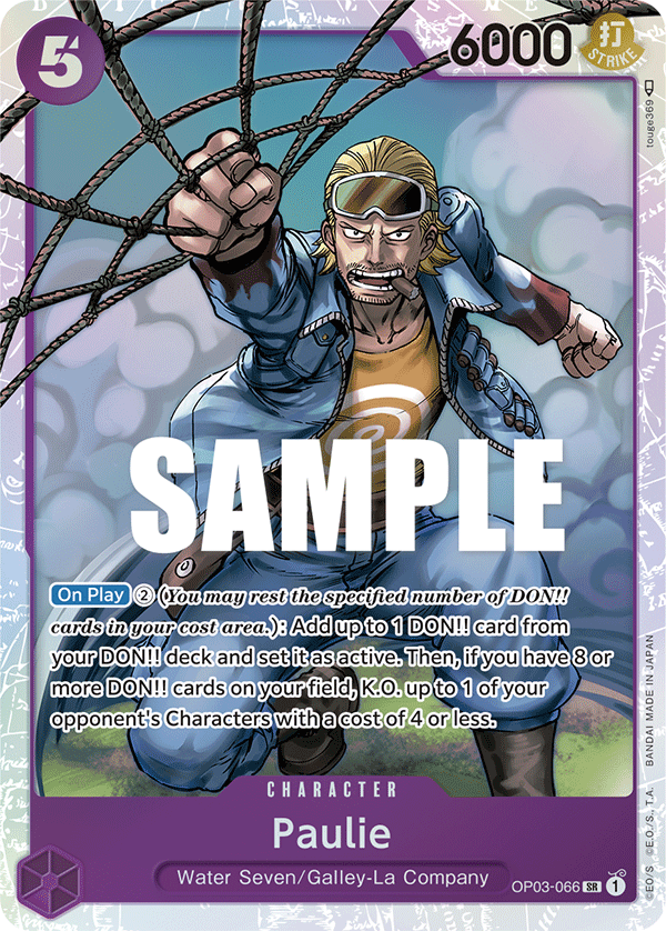 Paulie - OP03-066 - PILLARS OF STRENGTH
