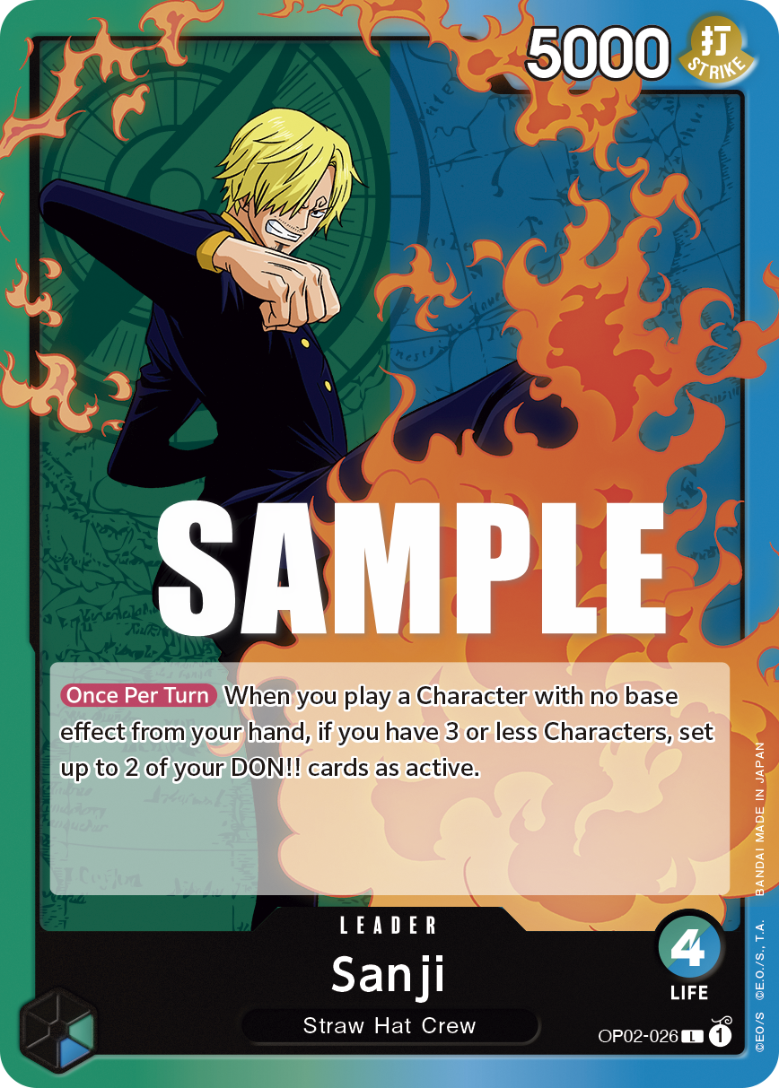 Sanji - OP02-026 - PARAMOUNT WAR