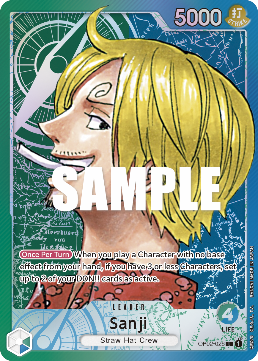 Sanji (Alternate Art) - OP02-026 - PARAMOUNT WAR