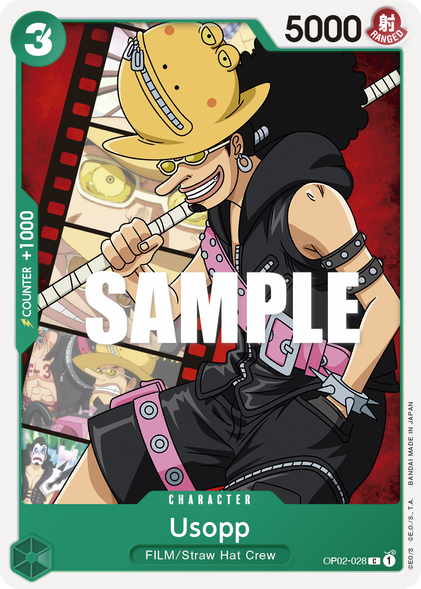 Usopp - OP02-028 - PARAMOUNT WAR