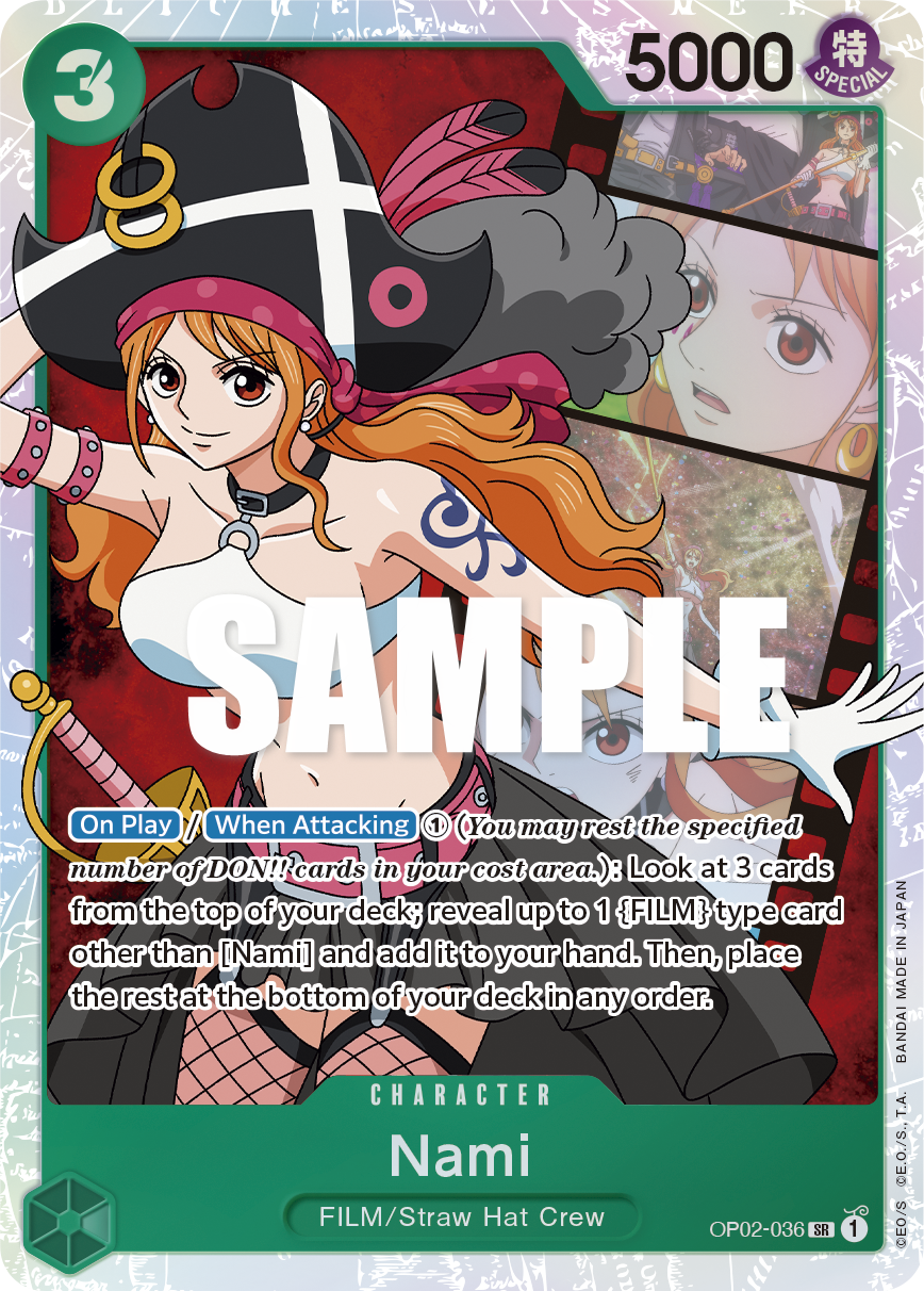 Nami - OP02-036 - PARAMOUNT WAR