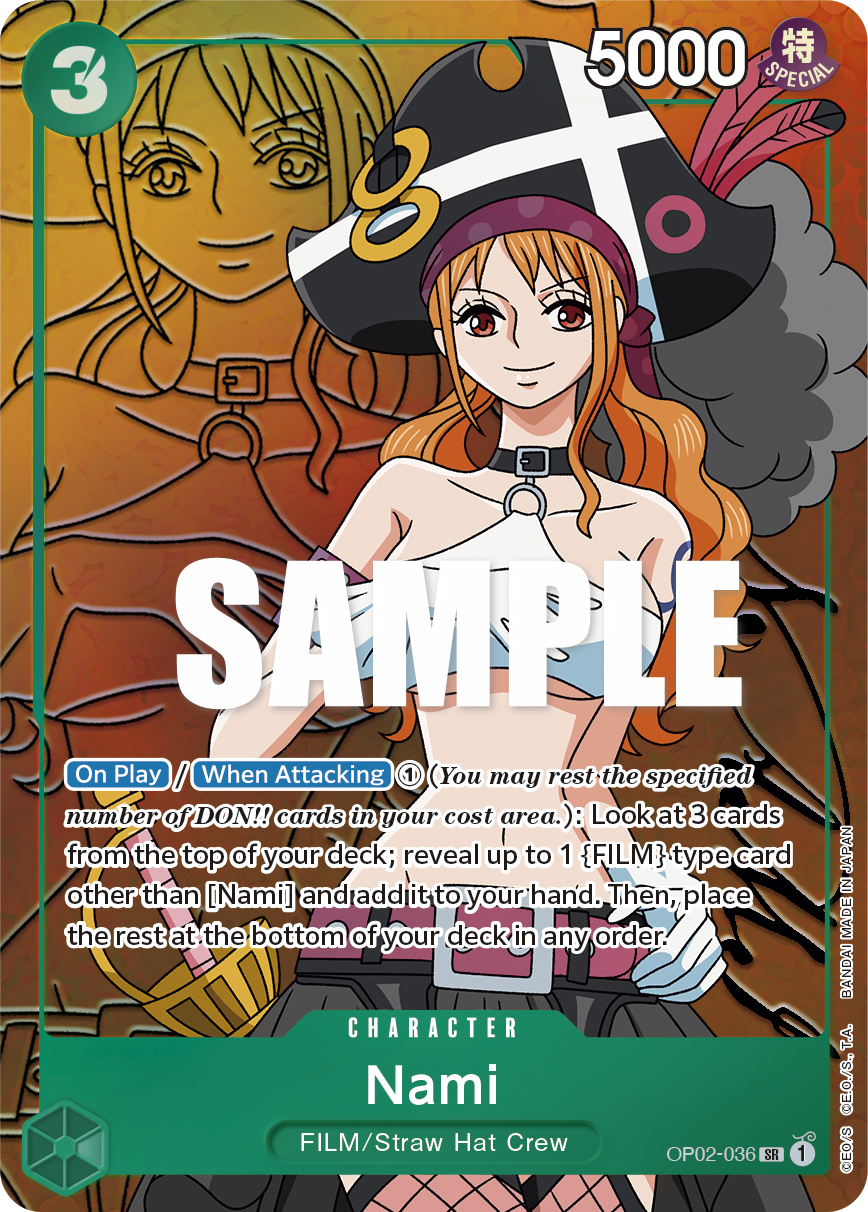 Nami (Alternate Art) - OP02-036 - PARAMOUNT WAR