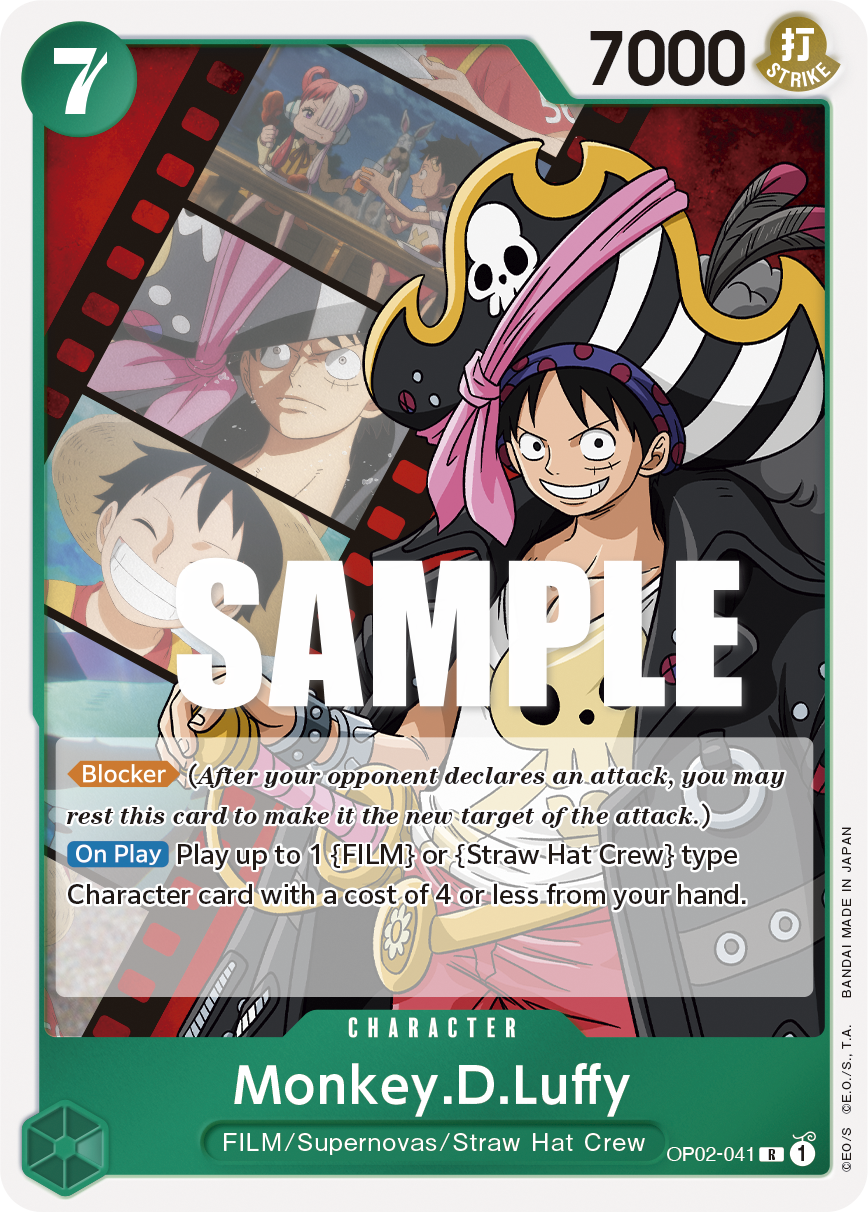 Monkey.D.Luffy - OP02-041 - PARAMOUNT WAR