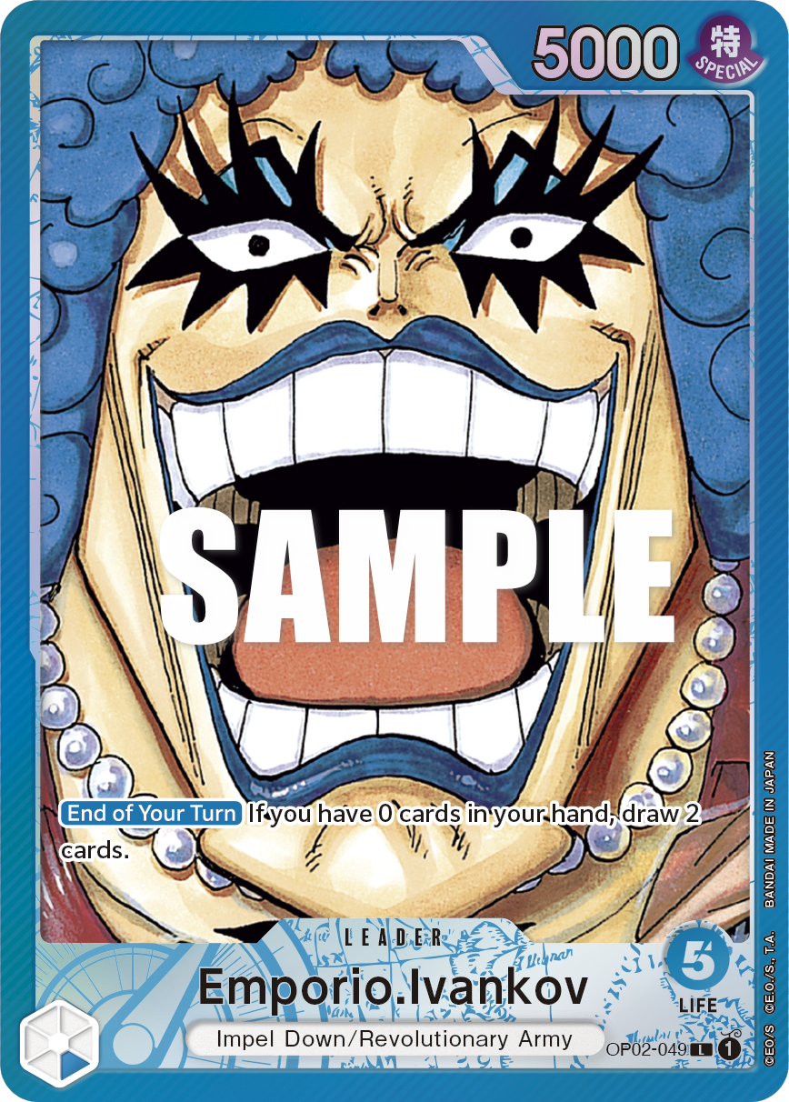 Emporio.Ivankov (Alternate Art) - OP02-049 - PARAMOUNT WAR