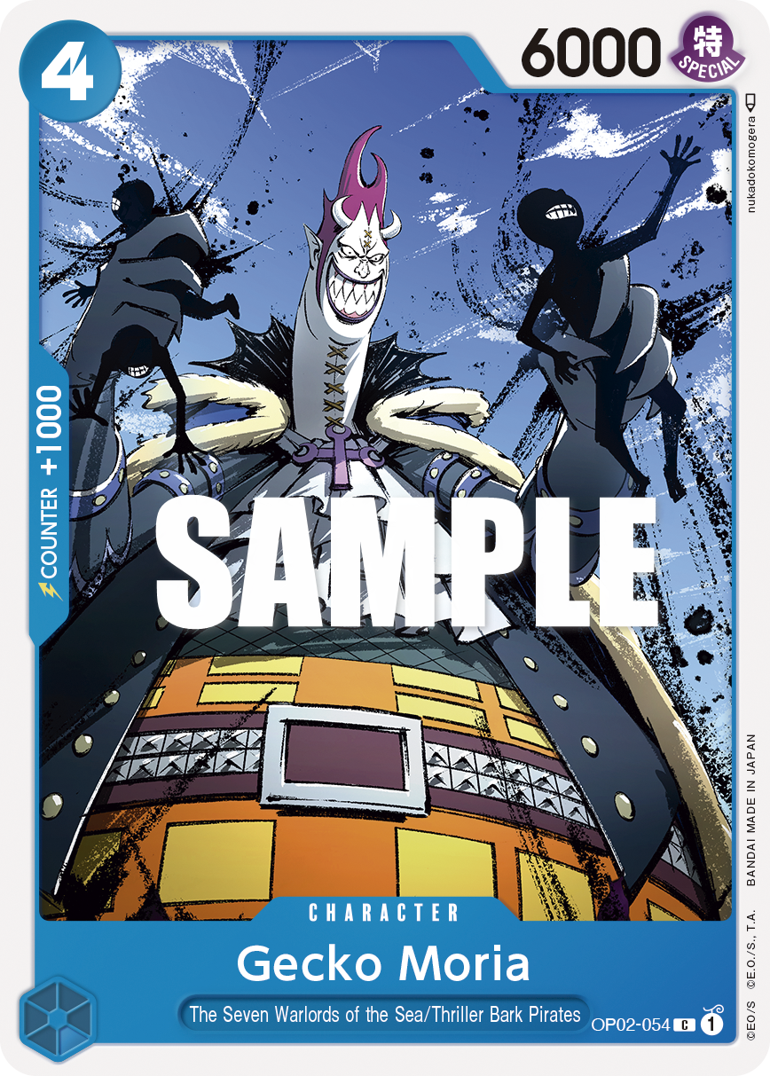 Gecko Moria - OP02-054 - PARAMOUNT WAR