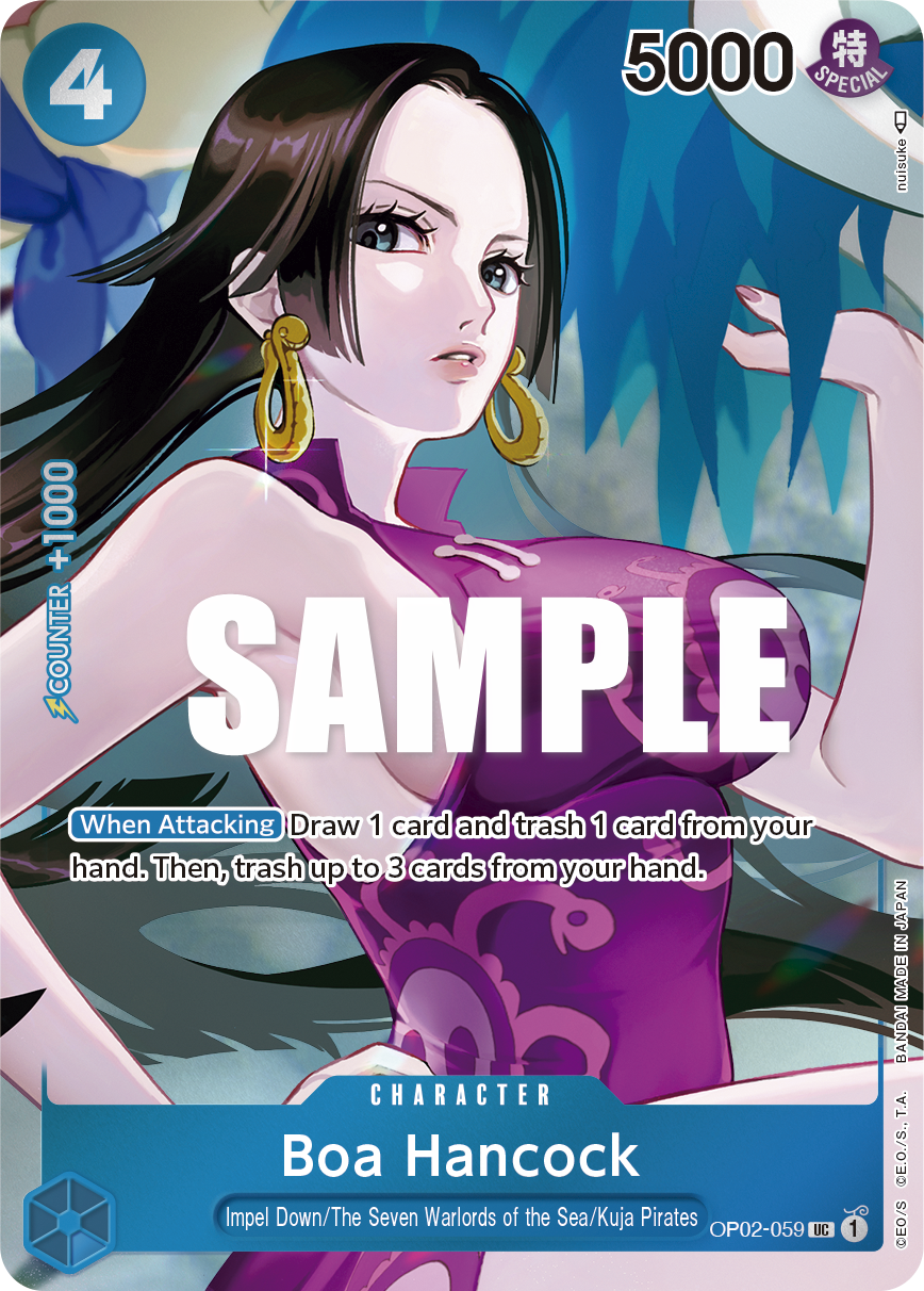 Boa Hancock (Box Topper) - OP02-059 - PARAMOUNT WAR