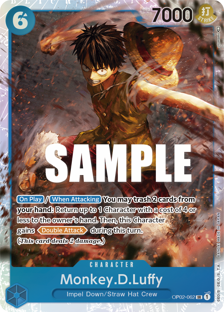 Monkey.D.Luffy - OP02-062 - PARAMOUNT WAR
