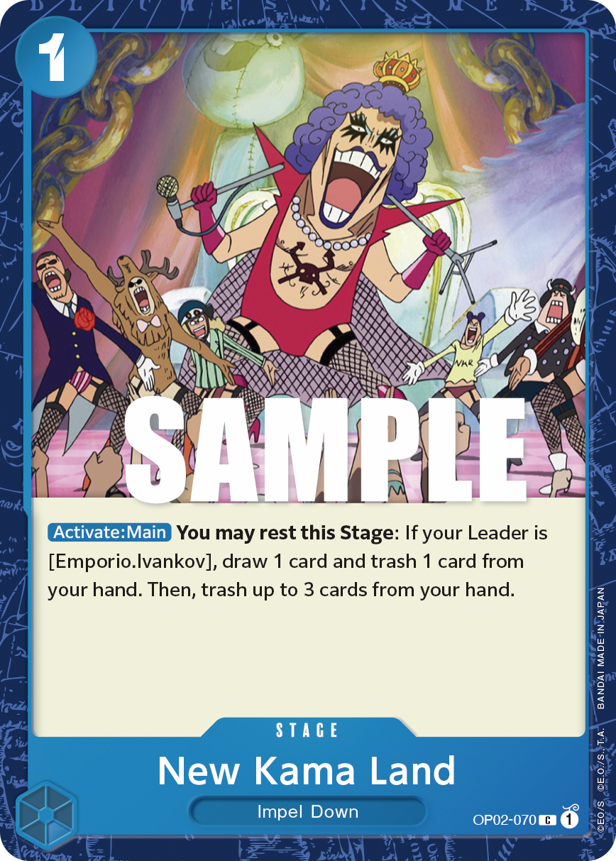 New Kama Land - OP02-070 - PARAMOUNT WAR
