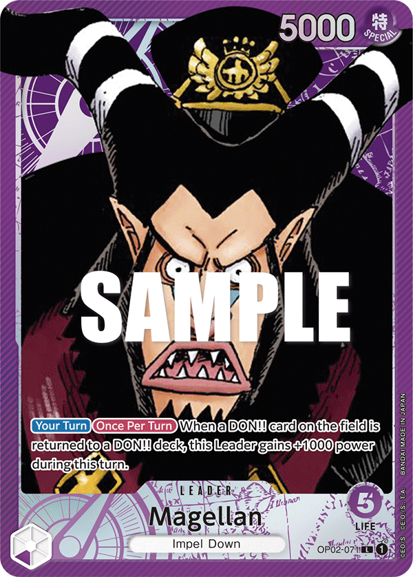 Magellan (Alternate Art) - OP02-071 - PARAMOUNT WAR