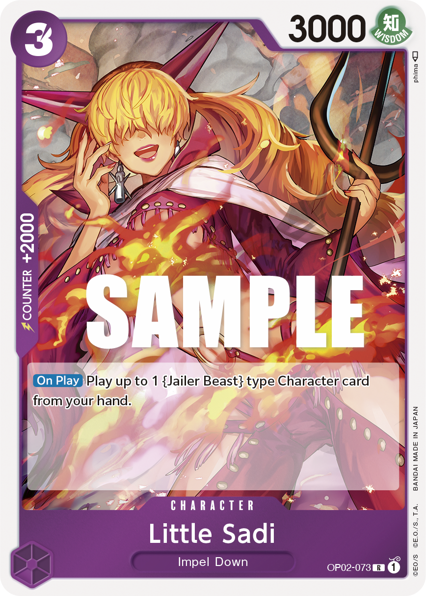 Little Sadi - OP02-073 - PARAMOUNT WAR