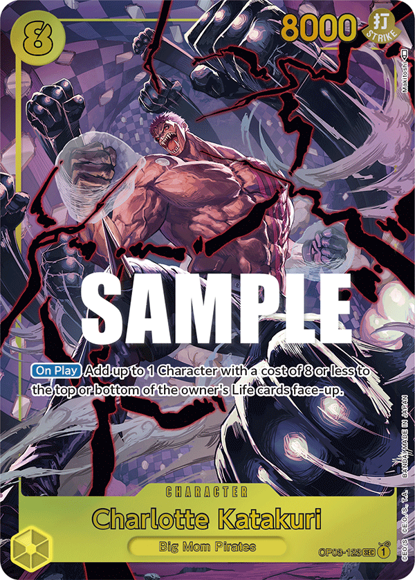 Charlotte Katakuri (Alternate Art) - OP03-123 - PILLARS OF STRENGTH