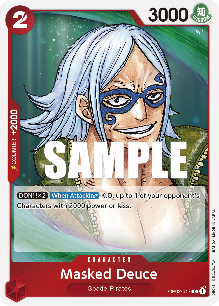 Masked Deuce - OP02-017 - PARAMOUNT WAR