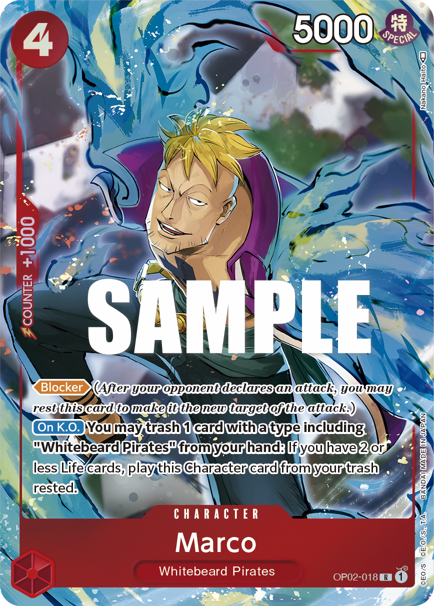 Marco (Alternate Art) - OP02-018 - PARAMOUNT WAR
