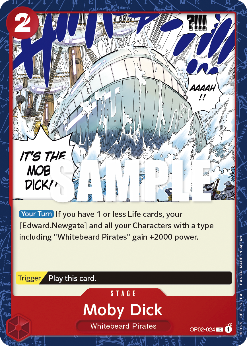 Moby Dick - OP02-024 - PARAMOUNT WAR