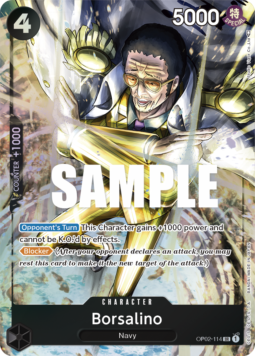 Borsalino (Alternate Art) - OP02-114 - PARAMOUNT WAR