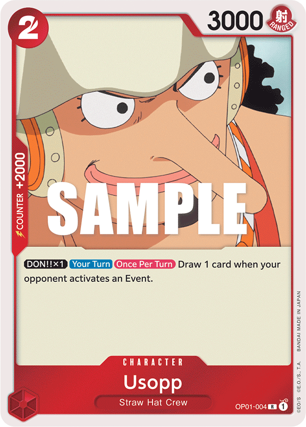 Usopp - OP01-004 - ROMANCE DAWN