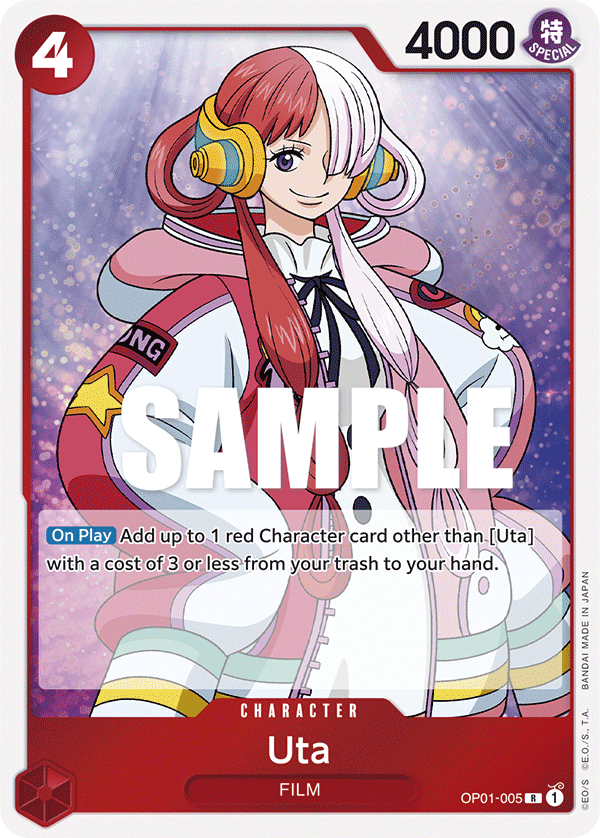 Uta - OP01-005 - ROMANCE DAWN