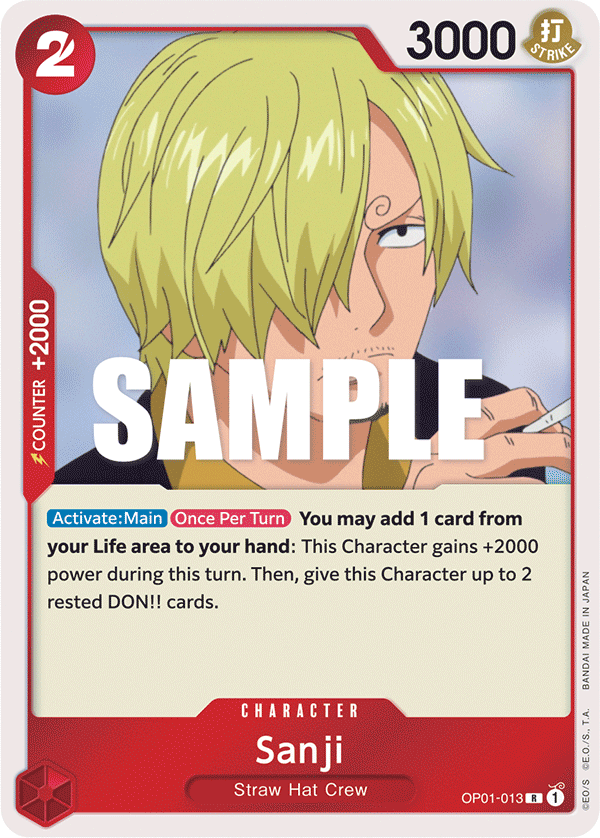 Sanji - OP01-013 - ROMANCE DAWN