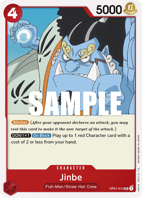 Jinbe - OP01-014 - ROMANCE DAWN