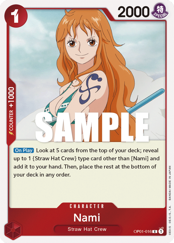 Nami - OP01-016 - ROMANCE DAWN